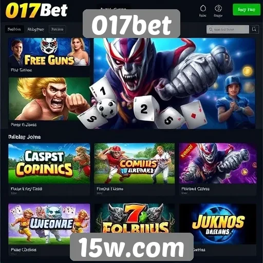 017bet oferece diversas opções de jogos online