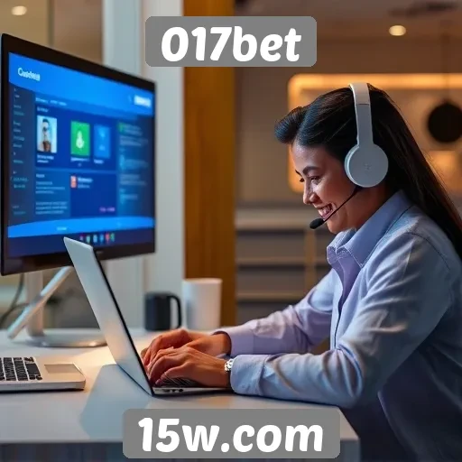 Atendimento ao cliente no site 017bet