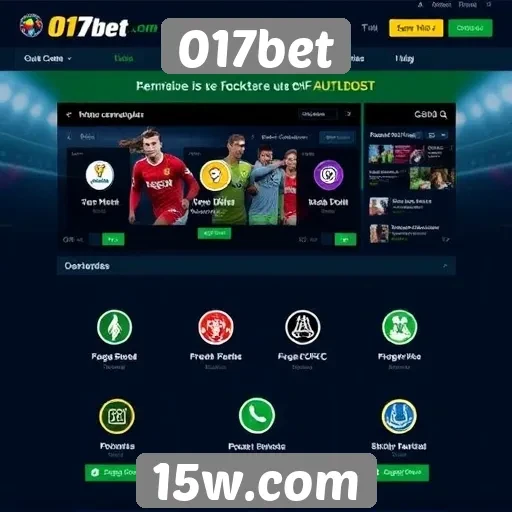 Novas funcionalidades do site 017bet